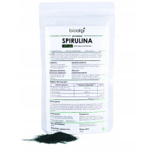 Voedingssupplement Spirulina Platensis poeder 240g van Bioalga - gecertificeerde kwaliteit met een hoge concentratie voedingsstoffen