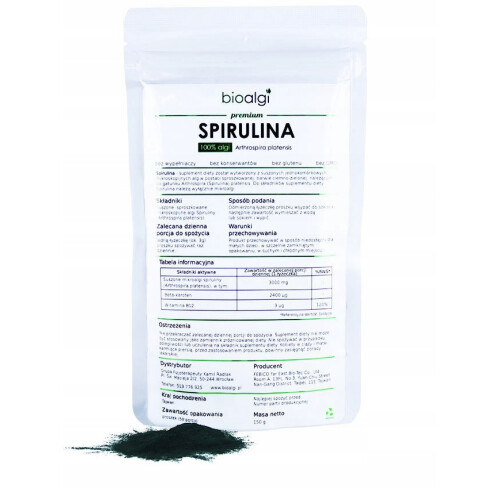 Spirulina bioalgen poeder 150g