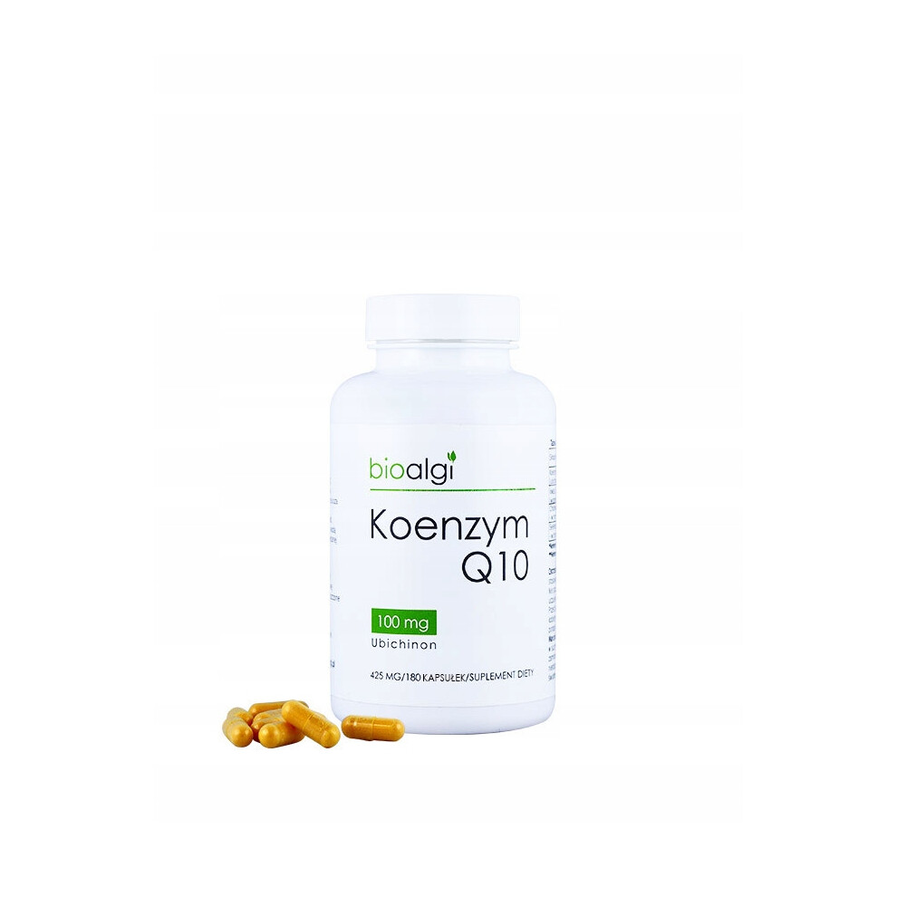 Coenzyme Q10 (100 mg) Bioalgae capsules 180 pcs.