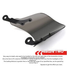 Motorcycle Front Windshield Windscreen Wind Deflector for CB400-1100 CB190 SS ZR250 1991-2023