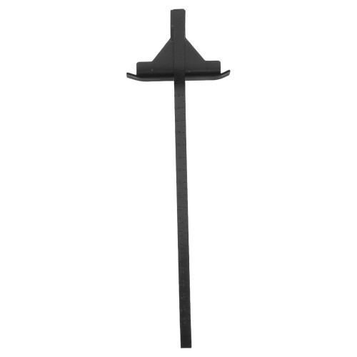 Black Aluminum Circular Saw Edge Guide Rip Fence for Precise Cuts