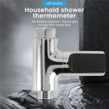 LED Anzeige Haus Wasser Dusche Thermometer Temperatur Messer Monitor KüChe Badezimmer  Hause Baby Pflege