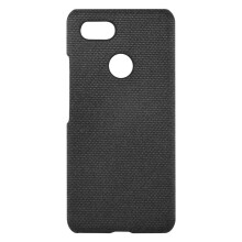 Phone Shell Cloth Leather Case Pattern Leather Case Anti Drop Protective Cover Suitable for Pixel 3(Black)