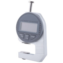 Jauge D'éPaisseur NuméRique Compteur D'éPaisseur éLectronique Mesurer L'éPaisseur Du Tissu de Papier MicromèTre en MéTal Mince 0.01Mm B