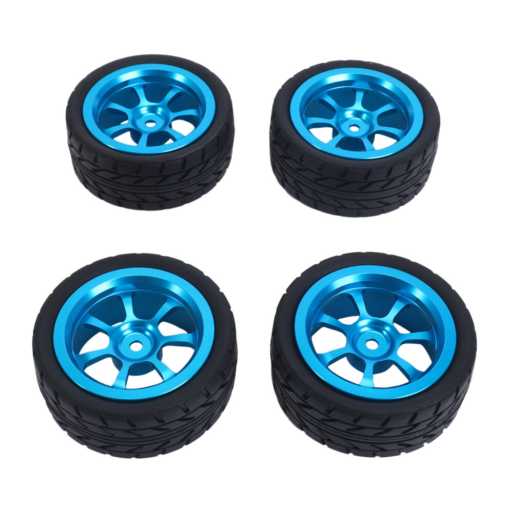 65Mm Metal Wheel Rim + High Grip Rubber Tires Tyres For 144001 A959 A959-B 124019 124018 Rc Car Parts, 6031417185312