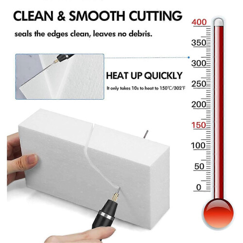 Foam Cutter Hot Wire Knife Foam Cutter Tool Set EU Plug 2