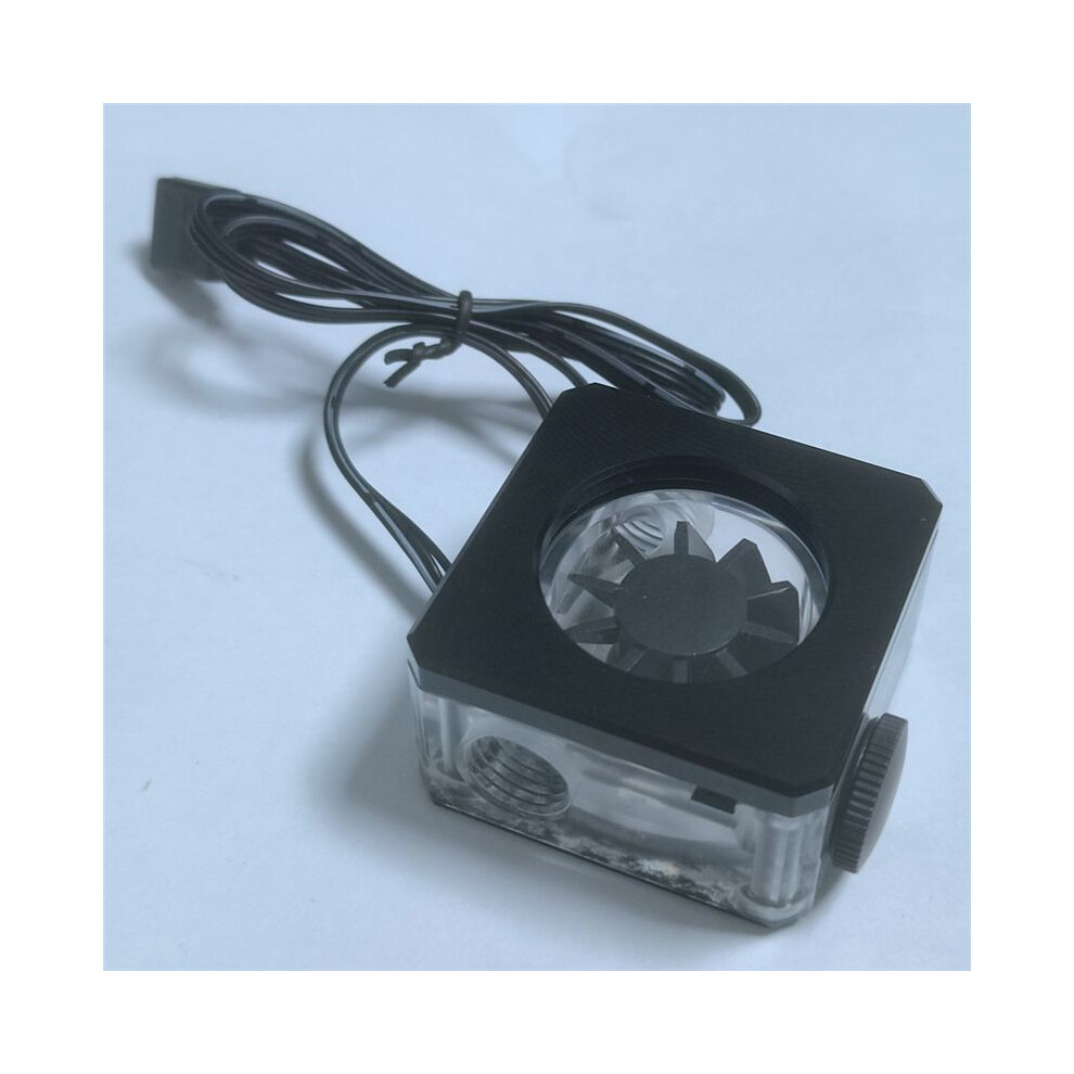Water Cooling Flow Meter Rgb Water Flow Meter G1/4Inch Flow Meter System For Pc Gaming Water Cooling Building Silver 6032583379185