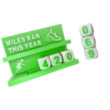 Motivational Tool Runner Fitness Enthusiasts Running-Green