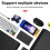 Supports Ns/ Ps5/ Ps4 / Ps3 / X Series ,keyboard & Mouse Adapter 4