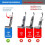 For  Steam 2.0/Steam2.0 Pro Max Floor Scrubber Accessories Roller Brush Filter Element Replacement Kit Brush 4