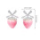 Dainty Bowknot Tie Strawberry Studs Earrings Allergy Resistant 3