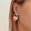 Dainty Bowknot Tie Strawberry Studs Earrings Allergy Resistant 5