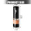 Electric Salts and Pepper Mill Set USB Recharging Adjustable 3