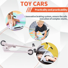 Nieuwe Vingerscooter voor Kinderen, Vingertoppedaal, Vitaliteitsauto, Desktop Skateboard, Speelgoedauto
