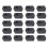 20PCS Tremolo Bridge Fine Tuning Screws String Insert Blocks Locking Nut String Lock Screws for 4