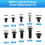 500Pcs Laptop Universal Screw Replacement Kit M2, M2.5, M3 for   Gateway 3