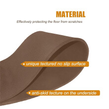 Recliner Pads for Hardwood Floors Non Skid Furniture Gripper Pad Floor,Anti Slide Furniture Pad Floor Protector B