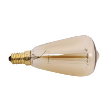 5X Vintage Edison Bulbs E14 220V ST48 Incandescent Bulbs 25W 40W 60W Filament Retro Edison Light for Pendant Lamp