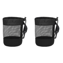 2X   Storage Bag Mesh Bag with Drawstring Net Fabric Bag   Drawstring Bag