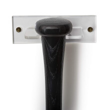 Lot de 2 Supports de Batte de Baseball pour Affichage Vertical Support de Batte Acrylique Support Mural T Support de Batte de Baseball ou de Softball