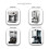 58Mm Coffee Bottomless Portafilter for GAGGIA Filter Basket Replacement Espresso Machine Accessory Coffee Tool A 5