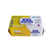 Uniwipe Clinical XXL Extra Large Clothwipes - 100 Wipes