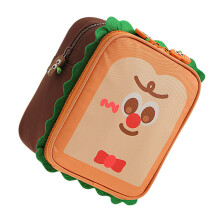 Leuke Cartoon Toast Gedrukte Make-up Tas Waterdichte-T