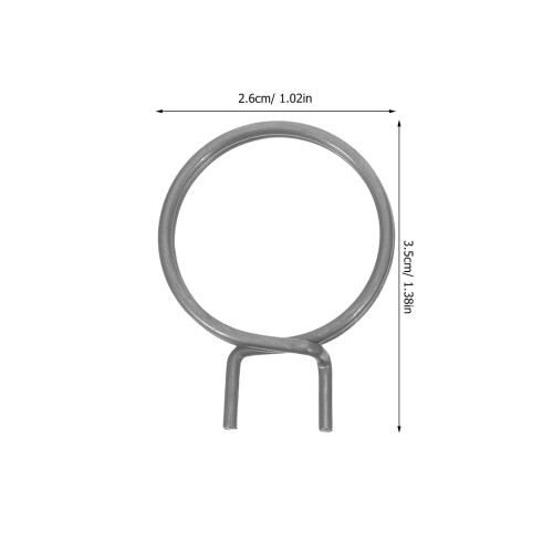 10Stk Türfeder Set Für Einsteckschloss DIY Federclip 1