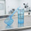2Sets Dental Messlöffel Messbecher Set Blau 9