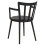 Beliani Set of 4 Dining Chairs MORILL Black 6