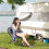Outsunny Silla de Luna Gris 80 x 80 x 75 cm 2