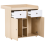 Beliani Changing Table Dresser DELISLE Light Brown 4