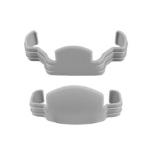 Supporto Flessibile per Elica di Fissaggio per 3 Pro/ 4 Pro/ 3 Accessori per Cinturino per Elica, Grigio