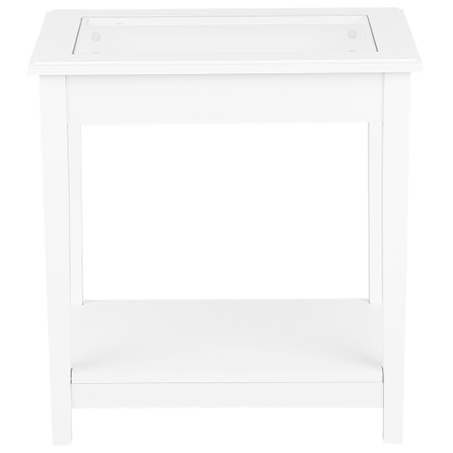 Beliani Side Table ATTU White 1