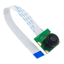 8MP IMX219 Minikameramodul för Raspberry Pi 5, MIPI-CSI-Gränssnitt 200 FOV med Pi5 Flexibel Kabel, Nattseende
