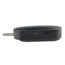 3X Set Microfono Lavalier Wireless 2.4G Montato Sulla Testa con Ricevitore per Amplificatore, Altoparlante Vocale da 1 un 2