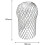 8 Pack Gutter Downspout Guards,Gutter Strainer Gutter Downspout Protectors for Preventing Blockage Leaves Debris 6