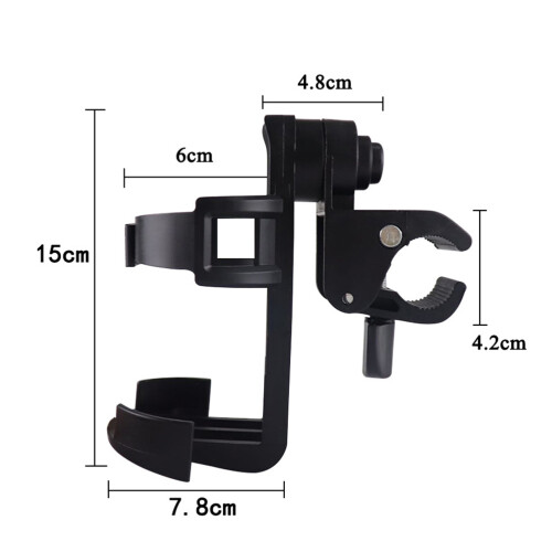 Stroller Accessories Motorcycle Cup Holder Beverage Quick Release 1