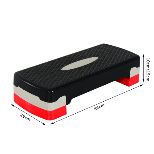 Homcom Step Fitness Multicolor 68 x 29 x 15 cm 2