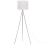 Beliani Floor Lamp VISTULA Metal Silver 4