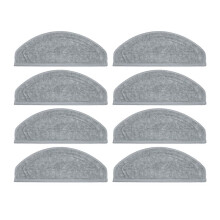 Panni per Mocio per Robot Aspirapolvere per Saros 20 Sonic/S10 MaxV Ultra/G30S PRO, Accessori In Microfibra, 8 Pezzi.