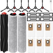Kit di Accessori per Aspirapolvere Robot per S1, Omni S1 Pro: Ricambi Inclusi, Rullo Principale, Filtri HEPA e Sacchetti per La Polvere.