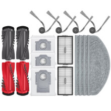 Pièces Détachées pour Aspirateur Sonique pour G30S PRO Saros 20: Brosse Principale, Filtre, Sac à Poussière, Chiffon de Nettoyage et