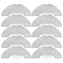 Lingettes de Nettoyage Lavables pour Aspirateurs Robots pour Airzeen Q10 Pro / pour Airzeen J10 / pour Laresar P10 (10 Pièces)