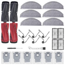 28-Teiliges Zubehörset für Saros 20 Sonic / S10 MaxV Ultra / G30S PRO Staubsauger: Bürsten, Filter, Staubbeutel, Wischmopp