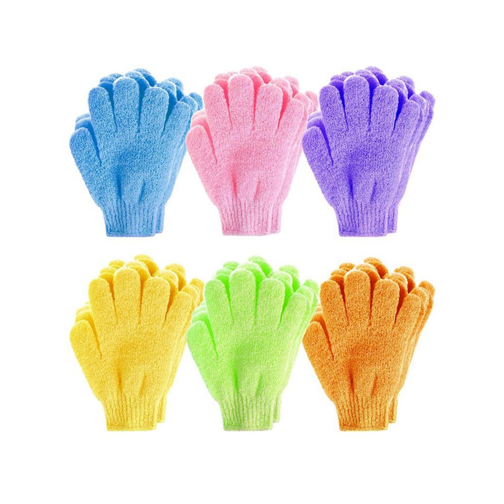 30Pcs Bath Exfoliating Exfoliating Gloves Shower Scrub Gloves Massage Body Scrub Sponge For Skin Cleansing Brecantia