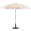 Beliani Market Parasol 232 cm SESTRIERE Beige 4
