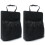 2X Car Net Mesh Pocket  Back Multi-Pocket Storage Bag Organizer Holder Black 1