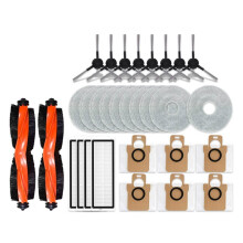 Compatible with Robot Vacuum X20 Pro / D102GL Parts Accessories Main Brush Side Brush Hepa Filter Mop Cloth Dust Bags