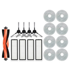 Compatible with Robot Vacuum S20+ / S20 / B108GL Parts Accessories Main Side Brush Hepa Filter Mop Cloth
